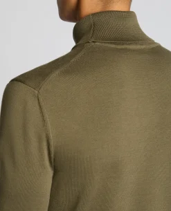 Roll Neck Cotton Sweater