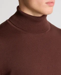 Roll Neck Cotton Sweater