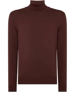 Roll Neck Cotton Sweater