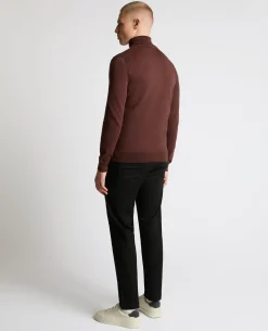 Roll Neck Cotton Sweater