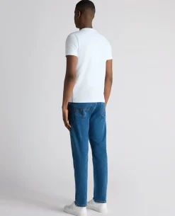 Roman Modern Straight Fit Cotton-Stretch Jean