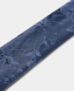 Shaded Floral Print Tie