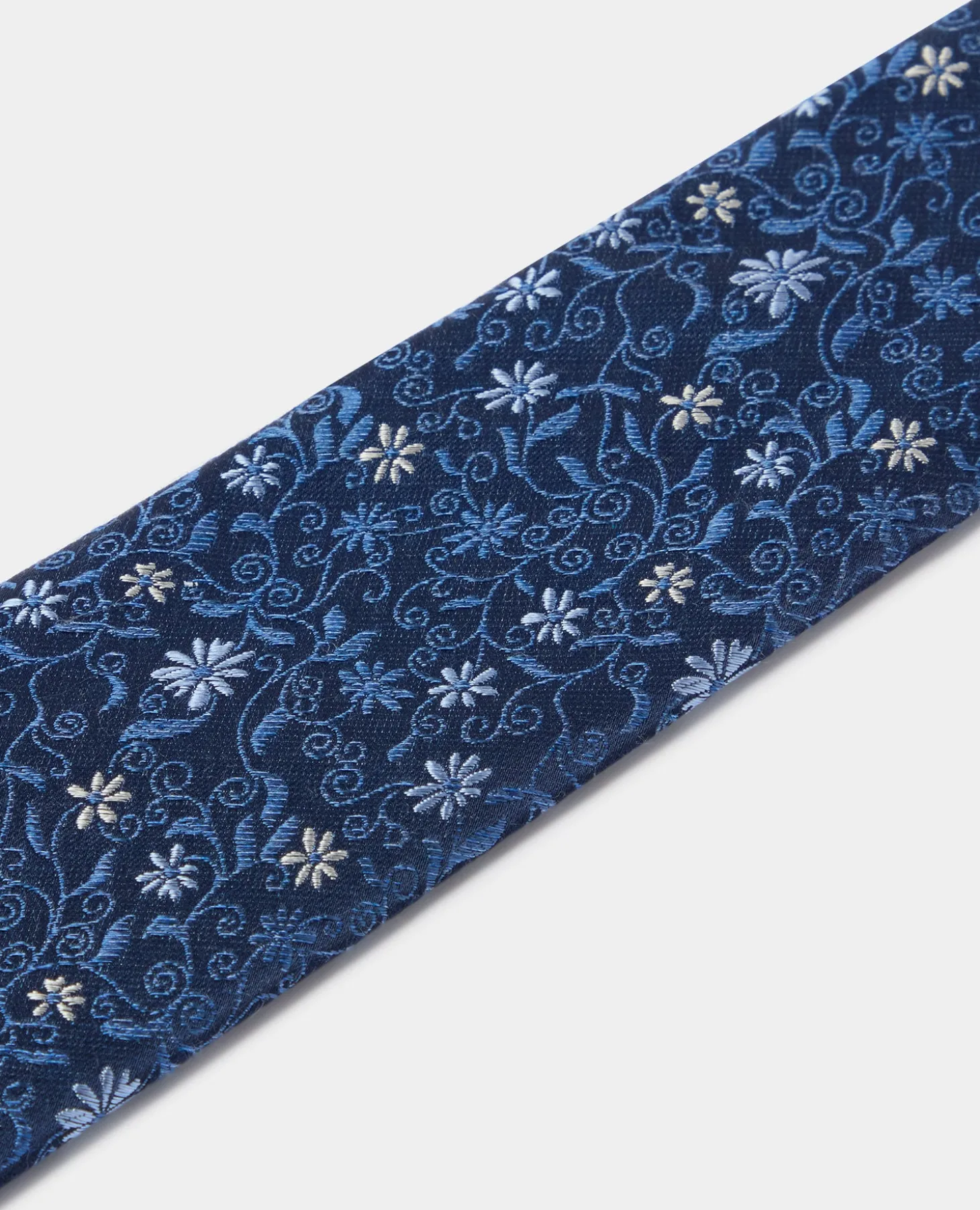 Silk-Blend Print Tie