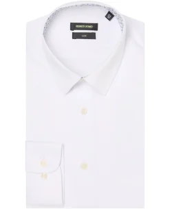 Slim Fit Contrast Detail Shirt