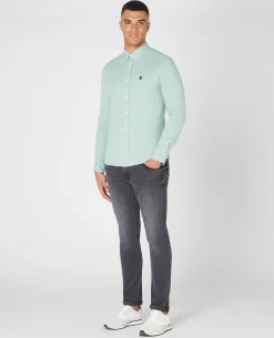 Slim Fit Cotton Stretch Shirt