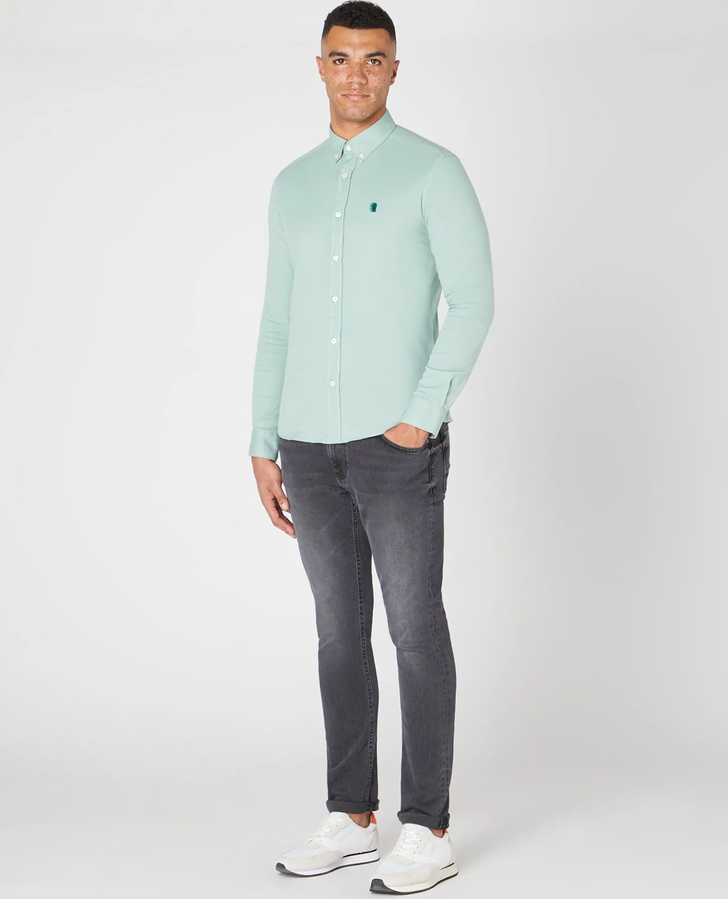 Slim Fit Cotton Stretch Shirt