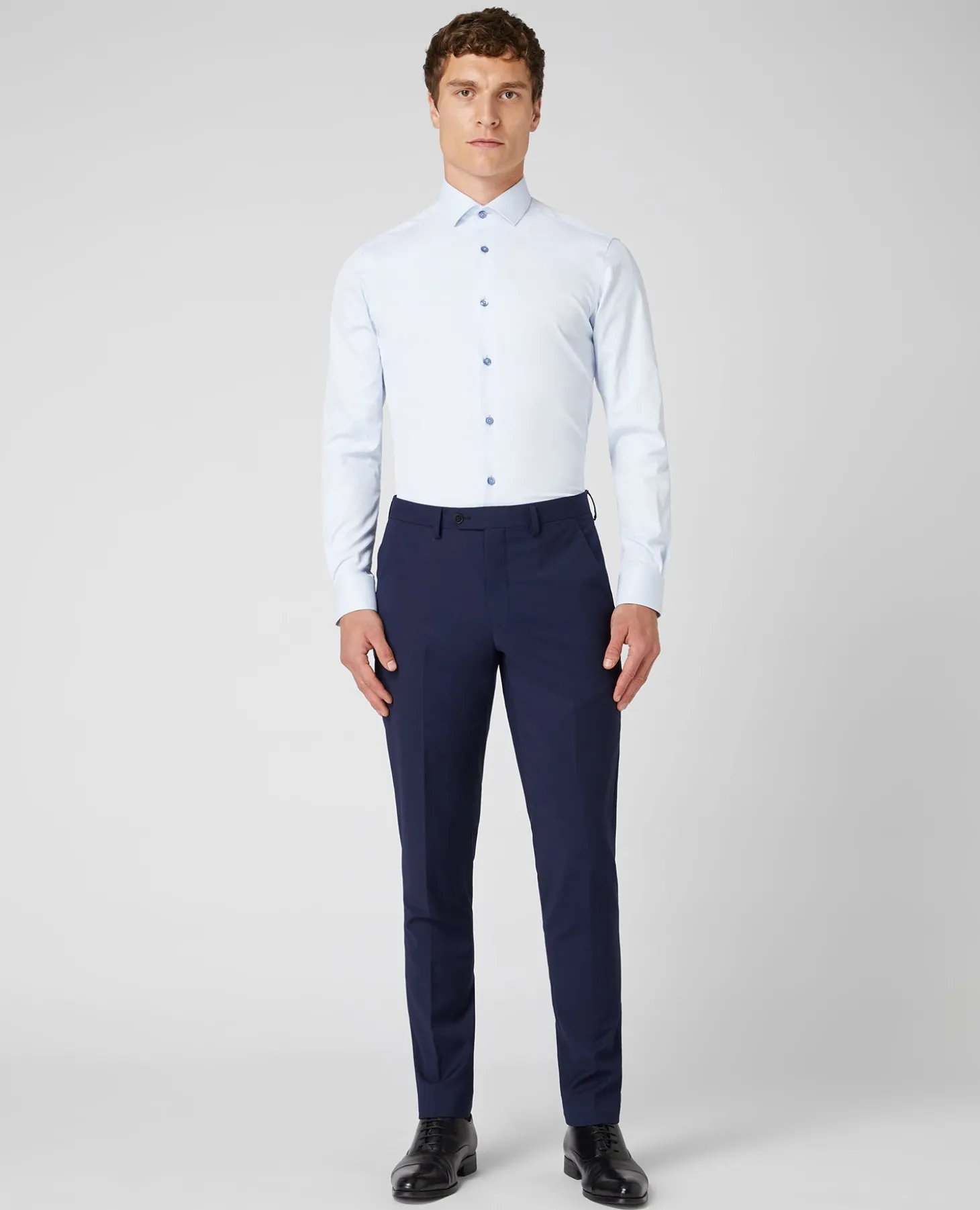 Slim Fit Cotton Stretch Shirt