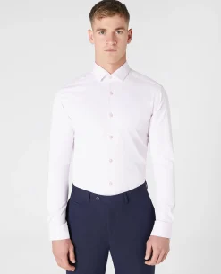 Slim Fit Cotton Stretch Shirt