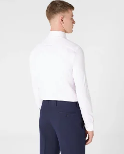 Slim Fit Cotton Stretch Shirt