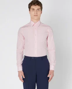 Slim Fit Cotton-Blend Shirt