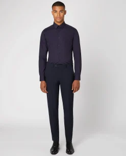 Slim Fit Cotton-Blend Shirt