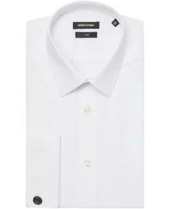 Slim Fit Cotton-Blend Shirt