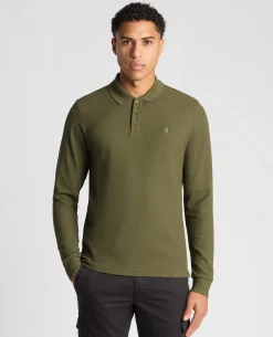 Slim Fit Cotton-Stretch Pique Polo Shirt