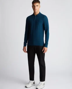 Slim Fit Cotton-Stretch Pique Polo Shirt