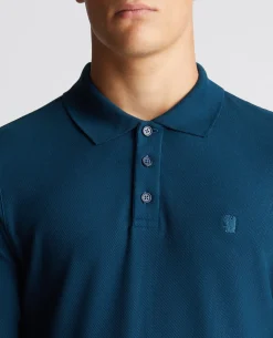 Slim Fit Cotton-Stretch Pique Polo Shirt