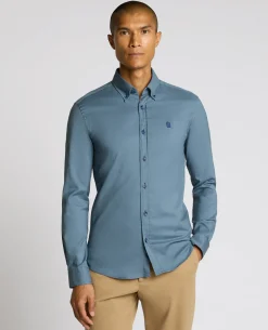 Slim Fit Cotton-Stretch Shirt