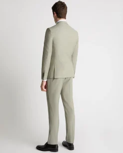 Slim Fit Double-Breasted Stretch Suit