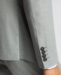 Slim Fit Double-Breasted Stretch Suit