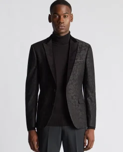 Slim Fit Floral Dinner Jacket