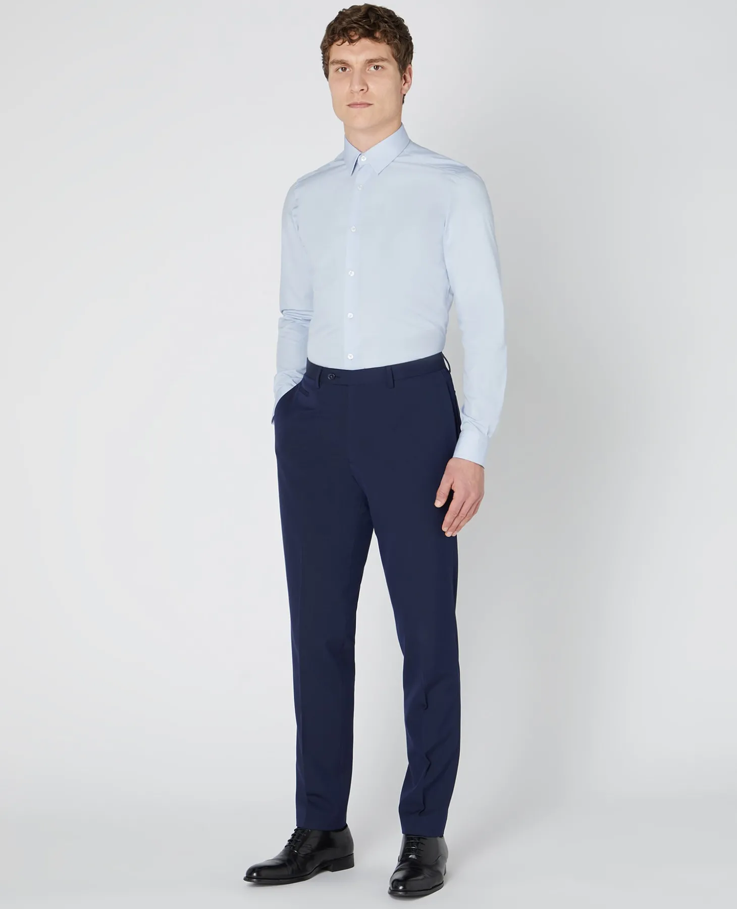 Slim Fit French Front Shirt