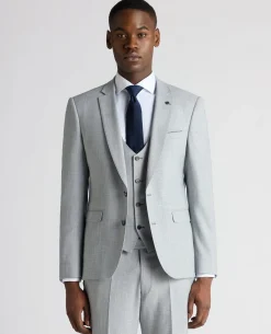 Slim Fit Micro Houndstooth Suit