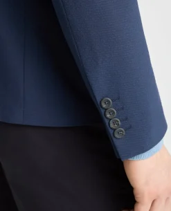 Slim Fit Stretch Seersucker Jacket