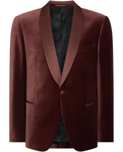 Slim Fit Velvet Dinner Jacket