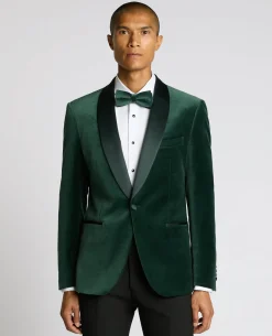 Slim Fit Velvet Dinner Jacket
