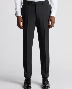 Slim Fit Wool-Blend Formal Trousers