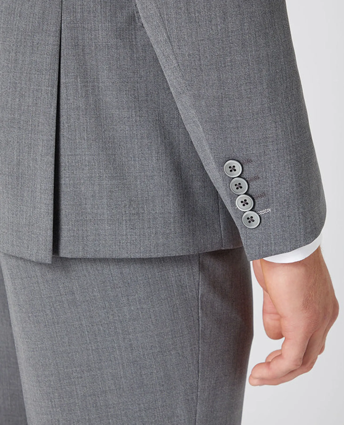 Slim Fit Wool-Blend Stretch Mix and Match Suit