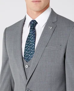 Slim Fit Wool-Blend Stretch Mix and Match Suit