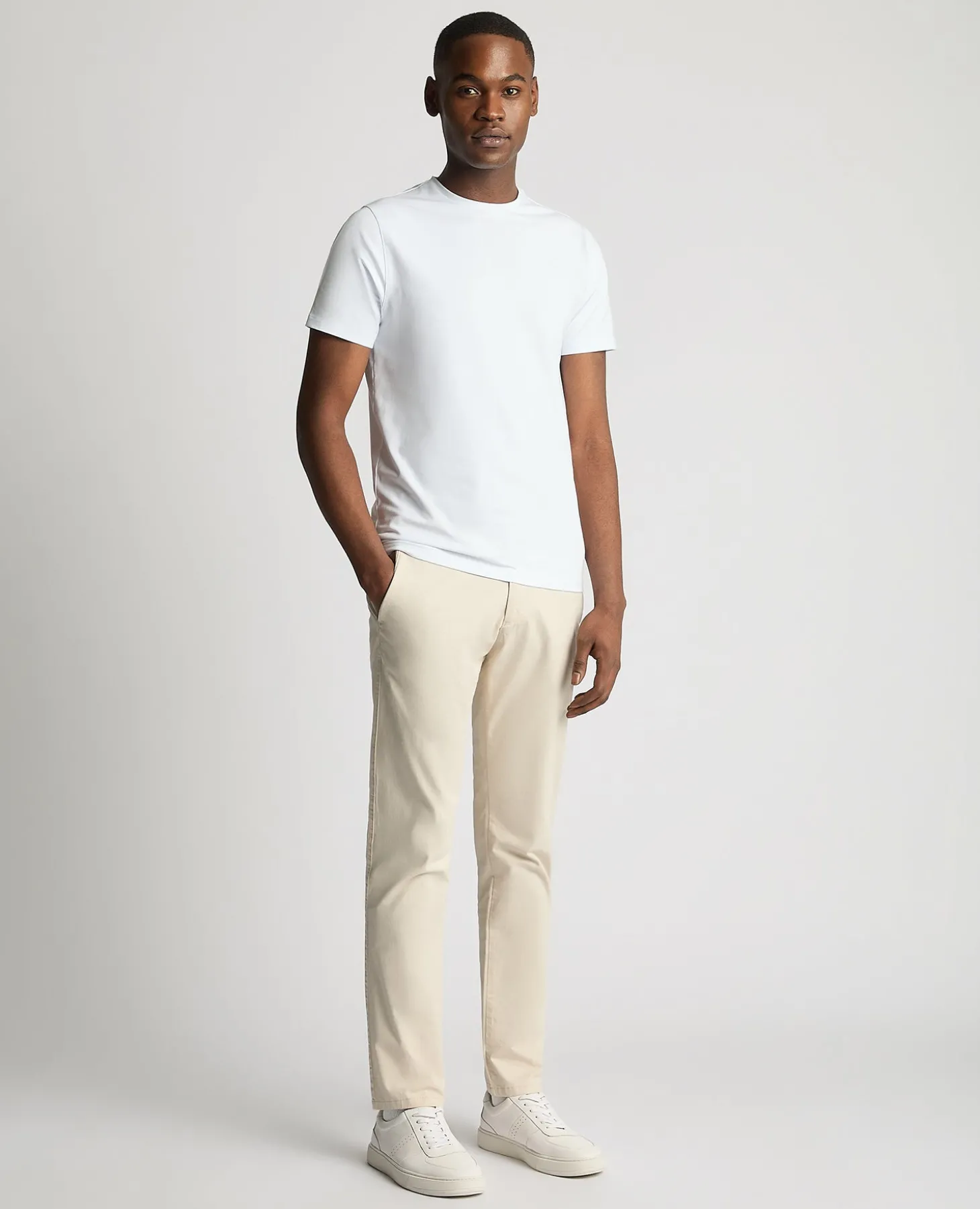 Slim Leg Cotton Stretch Chinos