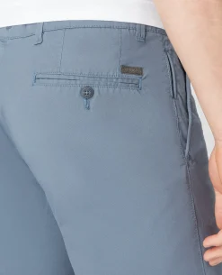 Slim Leg Cotton-Stretch Chino Short