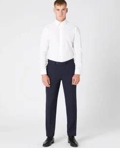 Slim Leg Stretch Formal Trousers