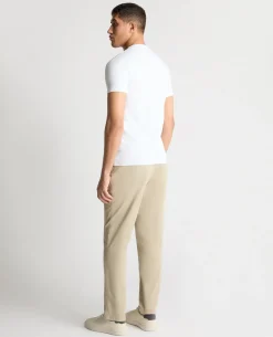 Stone Straight Leg Cotton Stretch Chino