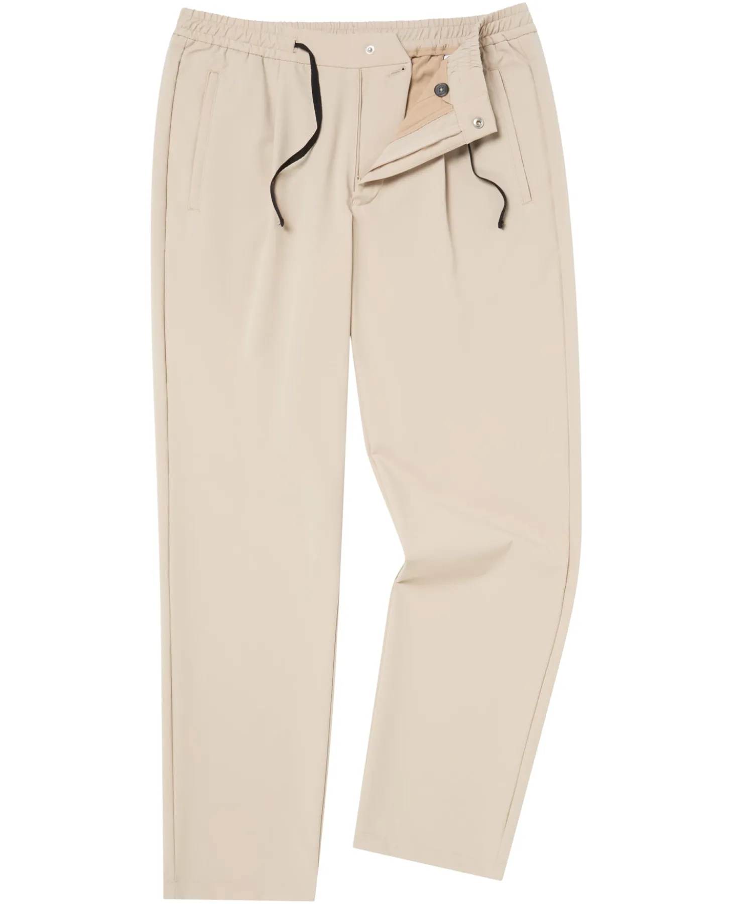 Stone Straight Leg Stretch Trousers