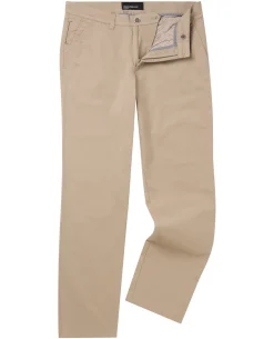 Straight Leg Cotton Stretch Chino