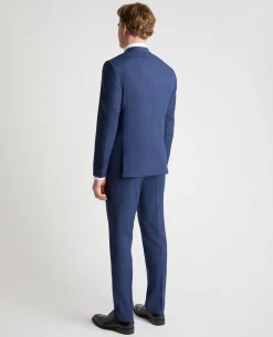Tapered Fit Checked Stretch Suit