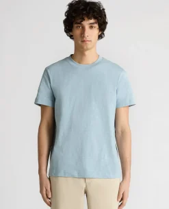 Tapered Fit Cotton Crew Neck Tee