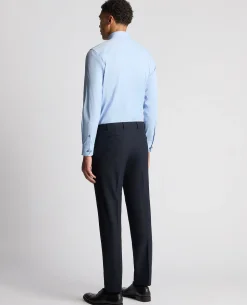 Tapered Fit Cotton Stretch Shirt