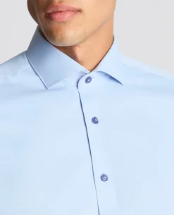 Tapered Fit Cotton Stretch Shirt