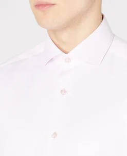 Tapered Fit Cotton Stretch Shirt