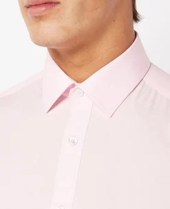 Tapered Fit Cotton-Blend Shirt