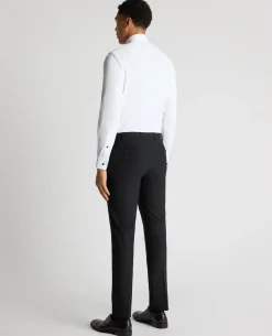 Tapered Fit Cotton-Blend Stretch Shirt