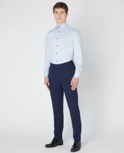 Tapered Fit Cotton-Blend Shirt