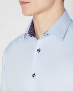 Tapered Fit Cotton-Blend Shirt