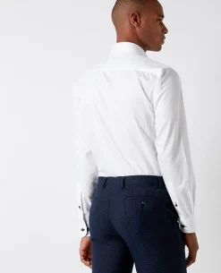 Tapered Fit Cotton-Blend Shirt