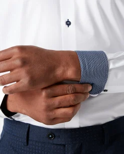 Tapered Fit Cotton-Blend Shirt