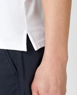 Tapered Fit Cotton-Stretch Polo Shirt