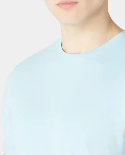 Tapered Fit Cotton-Stretch T-Shirt